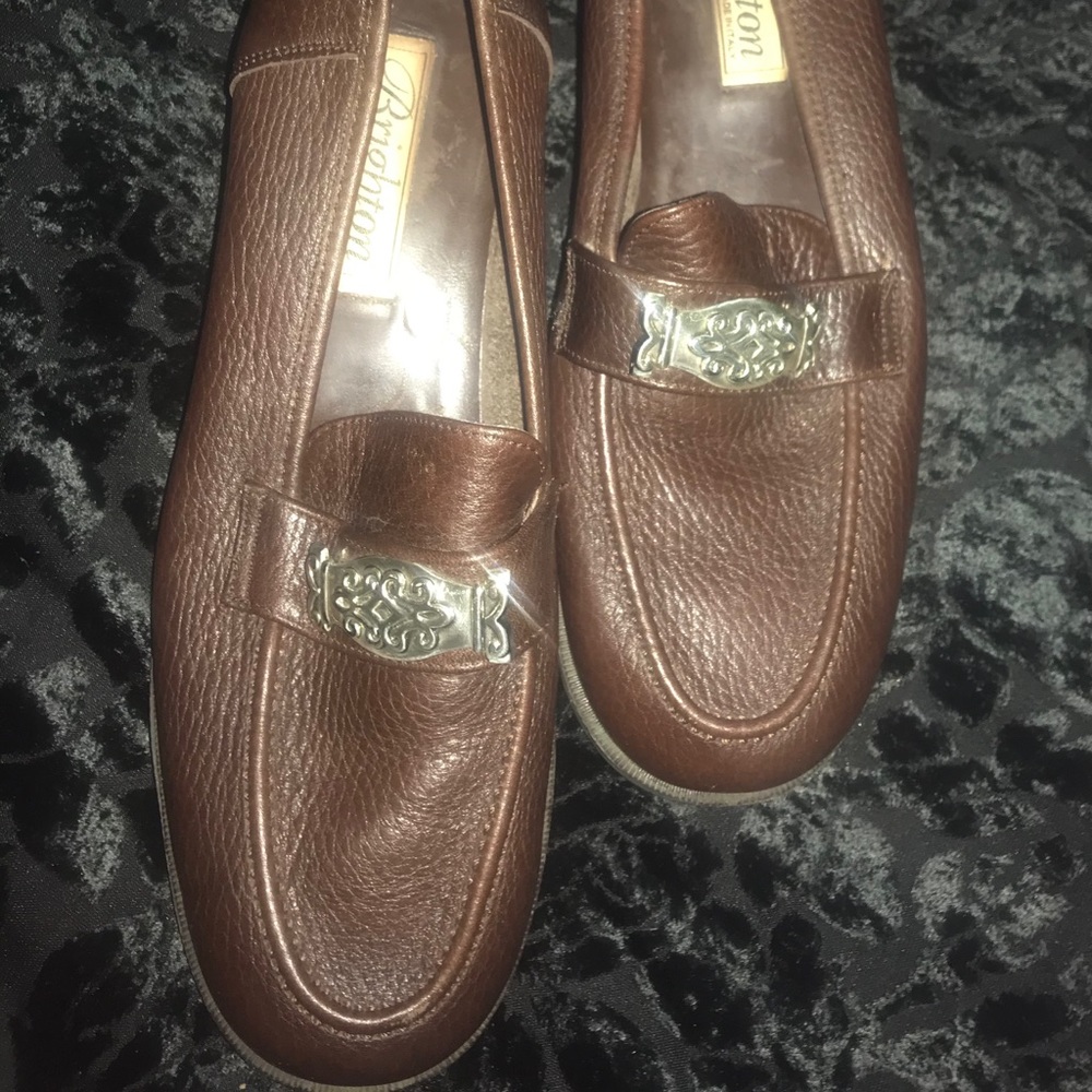 Brighton Brown Loafers 9.5